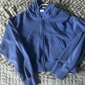 Milkstain apparel zip up hoodie
